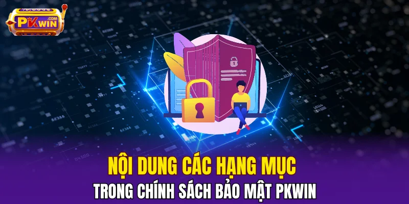 Nội dung các hạng mục trong chính sách bảo mật PKWIN
